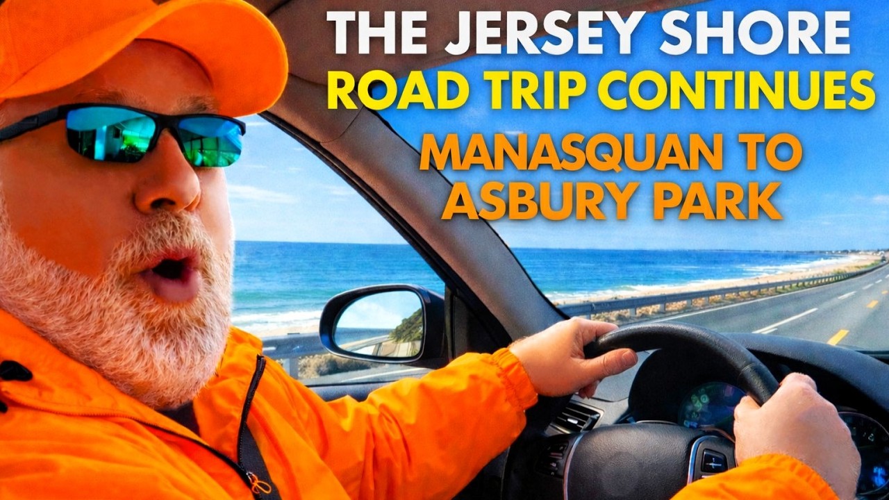 🏖️ Продолжаем наше незабываемое путешествие по побережью Джерси! От Манаскуана до Асбери-Парка 🌊 ...