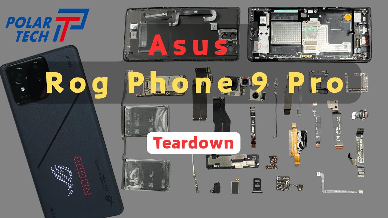 ASUS ROG Phone 9 Pro Teardown & Reassembly | Step-by-Step Repair Guide