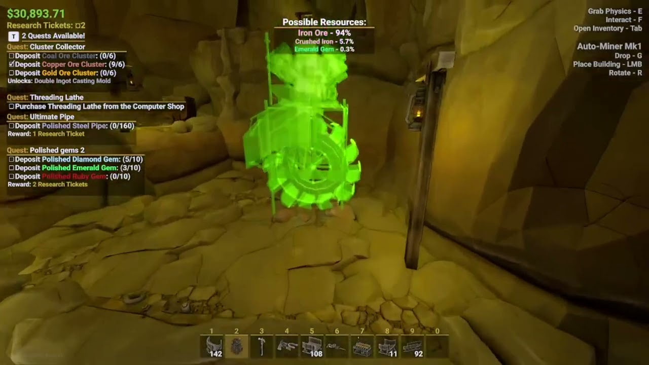 Coal shaker!!! -  Mine Mogel #mining #hydroneer #newgame