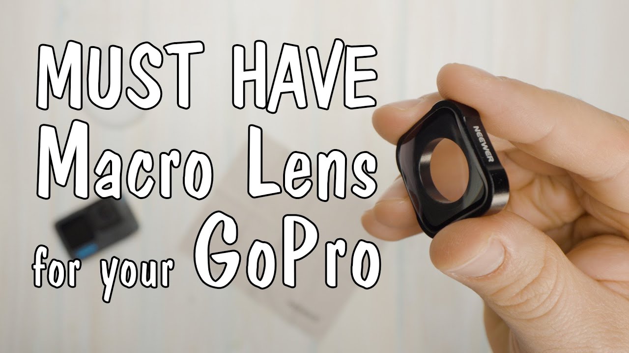 MUST HAVE Macro Lens for your GoPro by Neewer