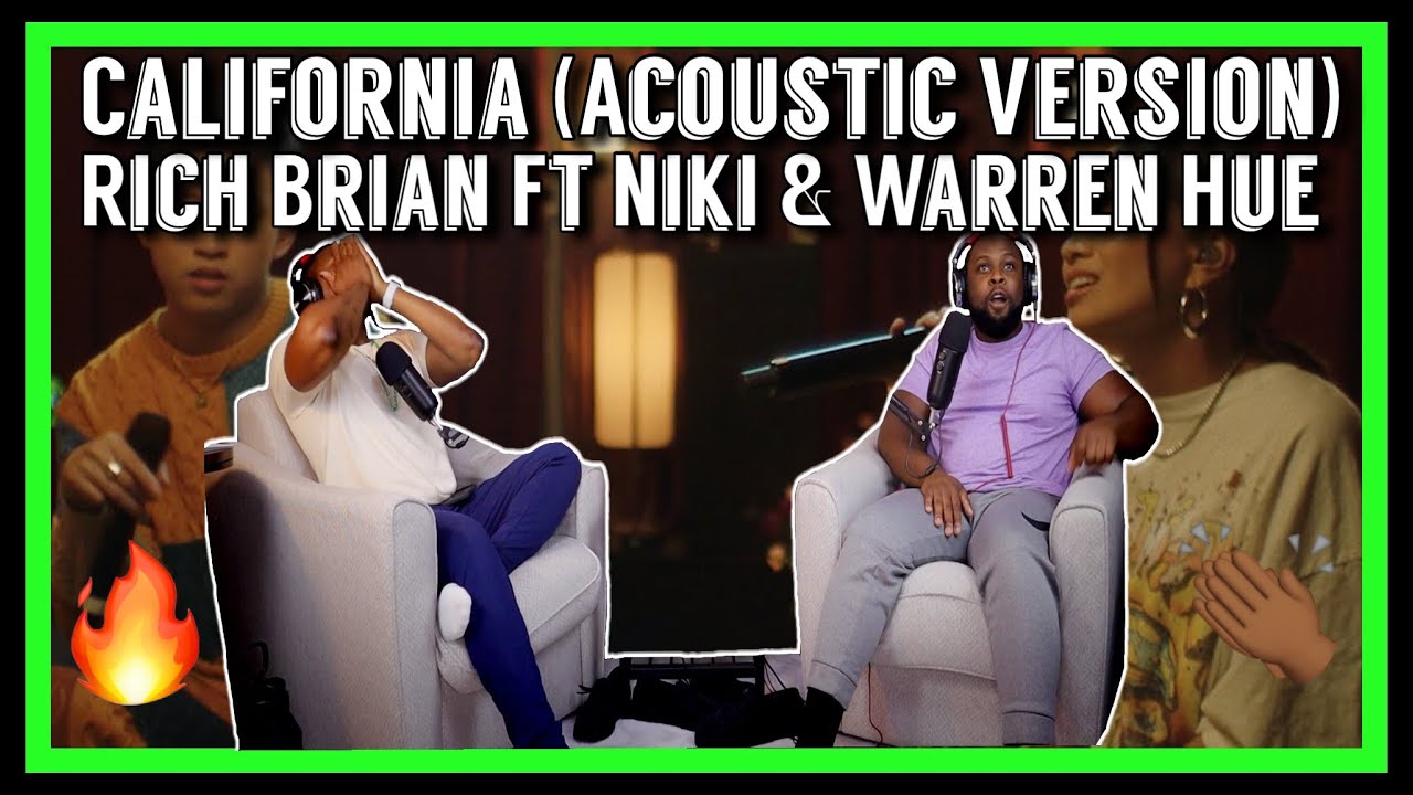 NIKI performs on ASIA RISING TOGETHER & California (Acoustic Version)|Brothers Reaction!!!!