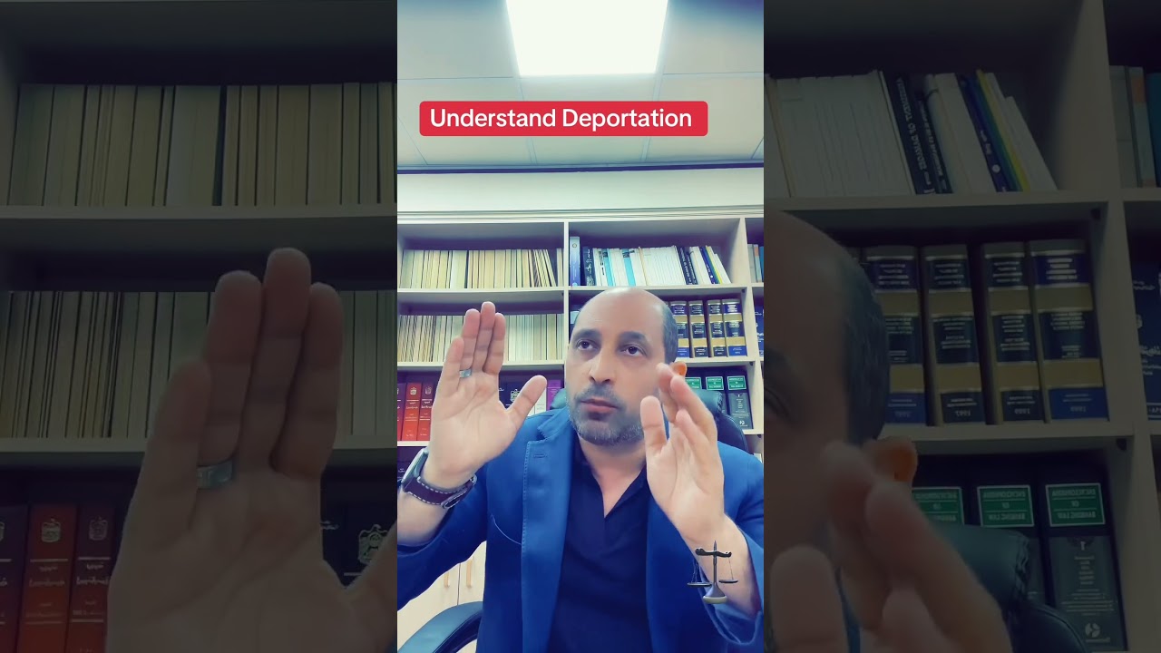 Understand deportation and how to protect yourself. #uaevisarules #uaedeportation #uae