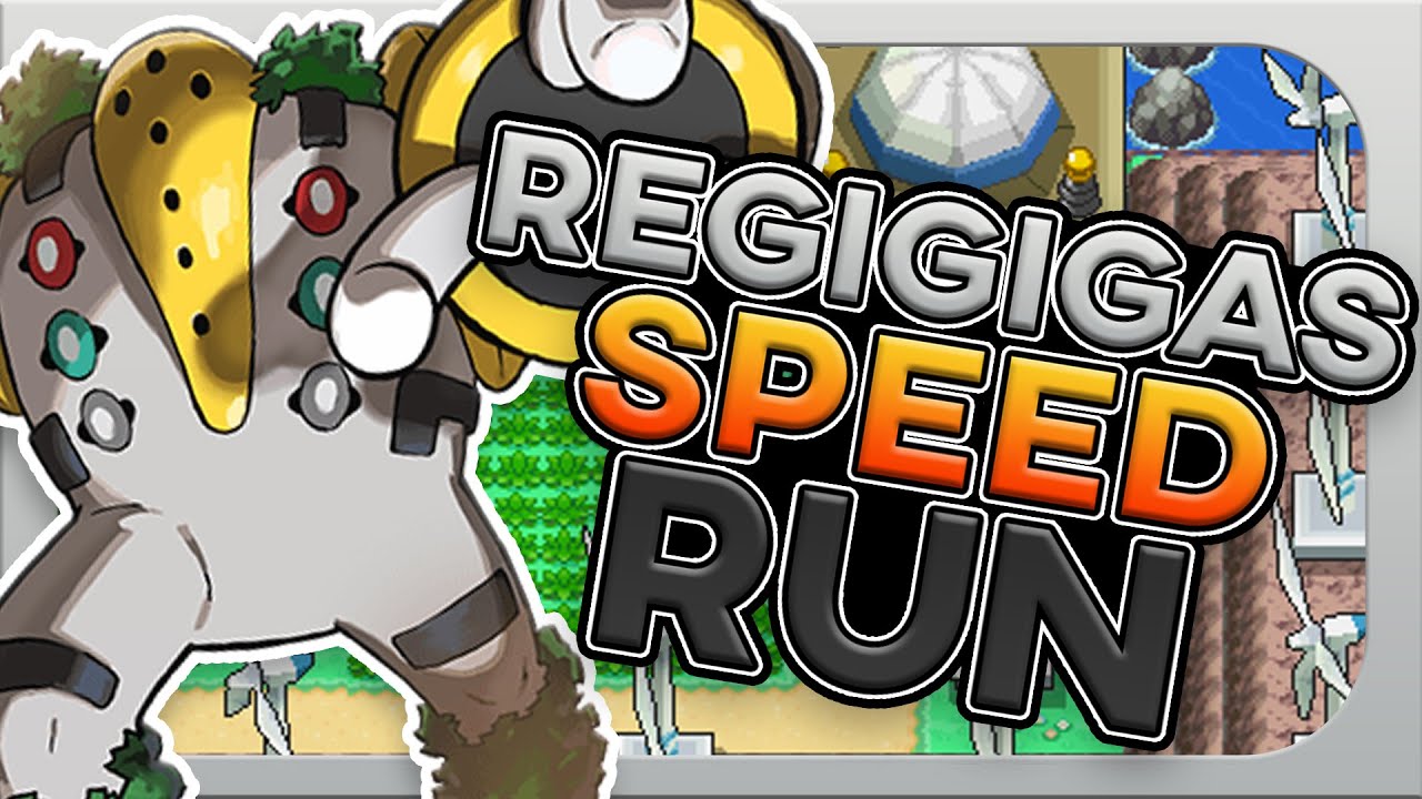 How Fast Can You Beat Pokemon Platinum With Only a Regigigas?! (no items, speedrun)
