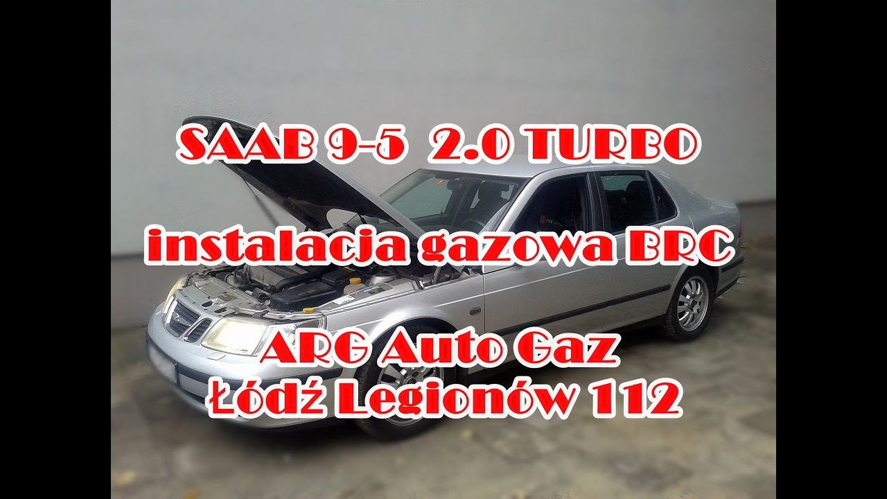 Saab 95 2.0 Turbo LPG Sequent 32 BRC od ARG Auto Gaz Łódź
