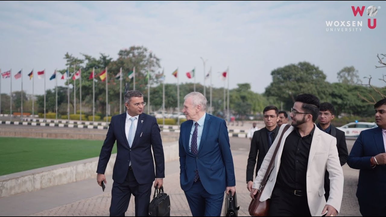 Former Prime Minister of Belgium,  Mr. Yves Leterme's Visit to Woxsen University
