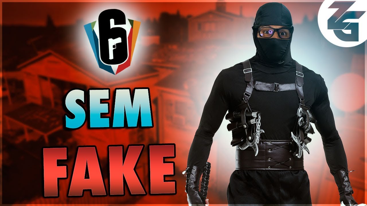 AQUI NÃO TEM NINJA E NEM FAKE!   RAINBOW SIX SIEGE