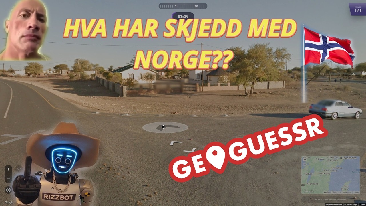 GEOGUESSR - Gutta er helt på bærtur