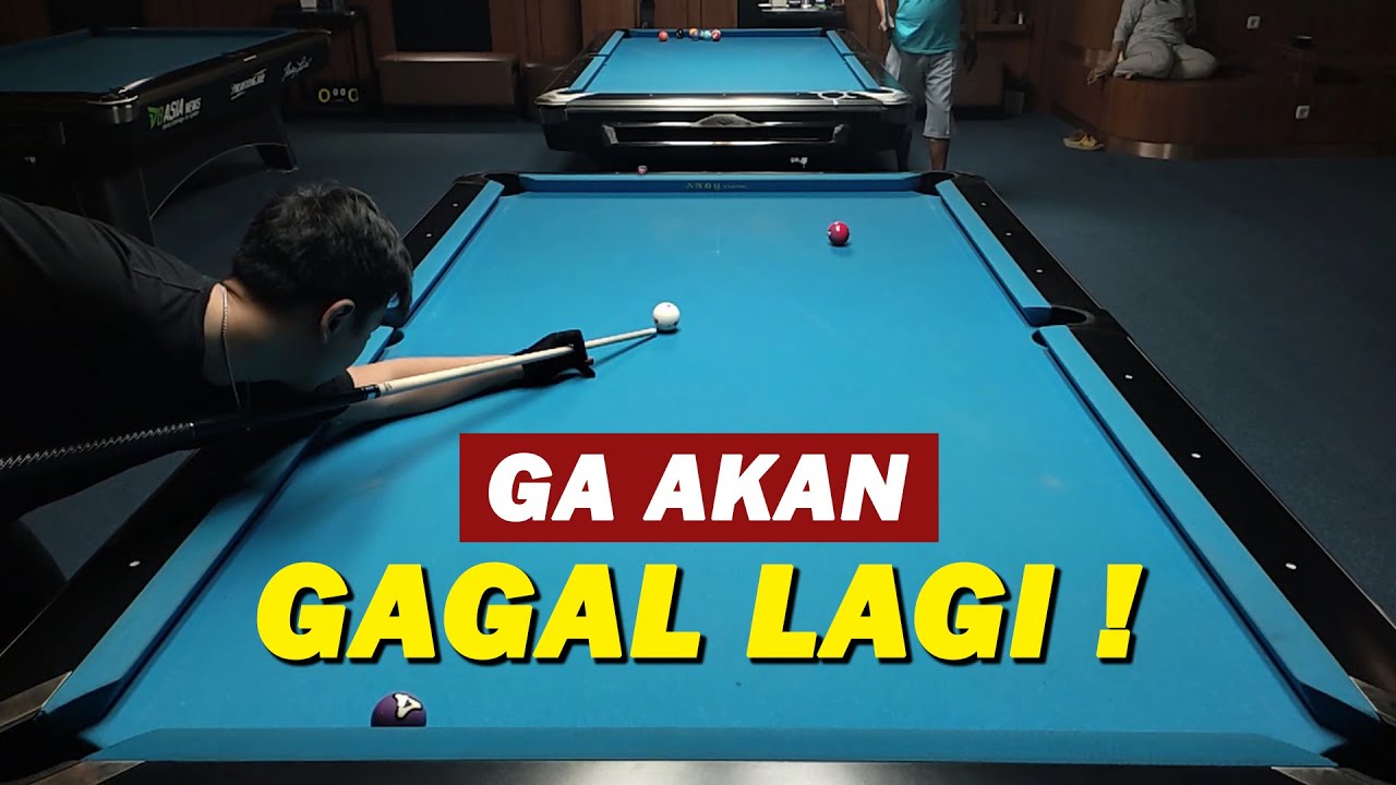 DRAWSHOT GA AKAN GAGAL LAGI ! | Tutorial Billiard Indonesia