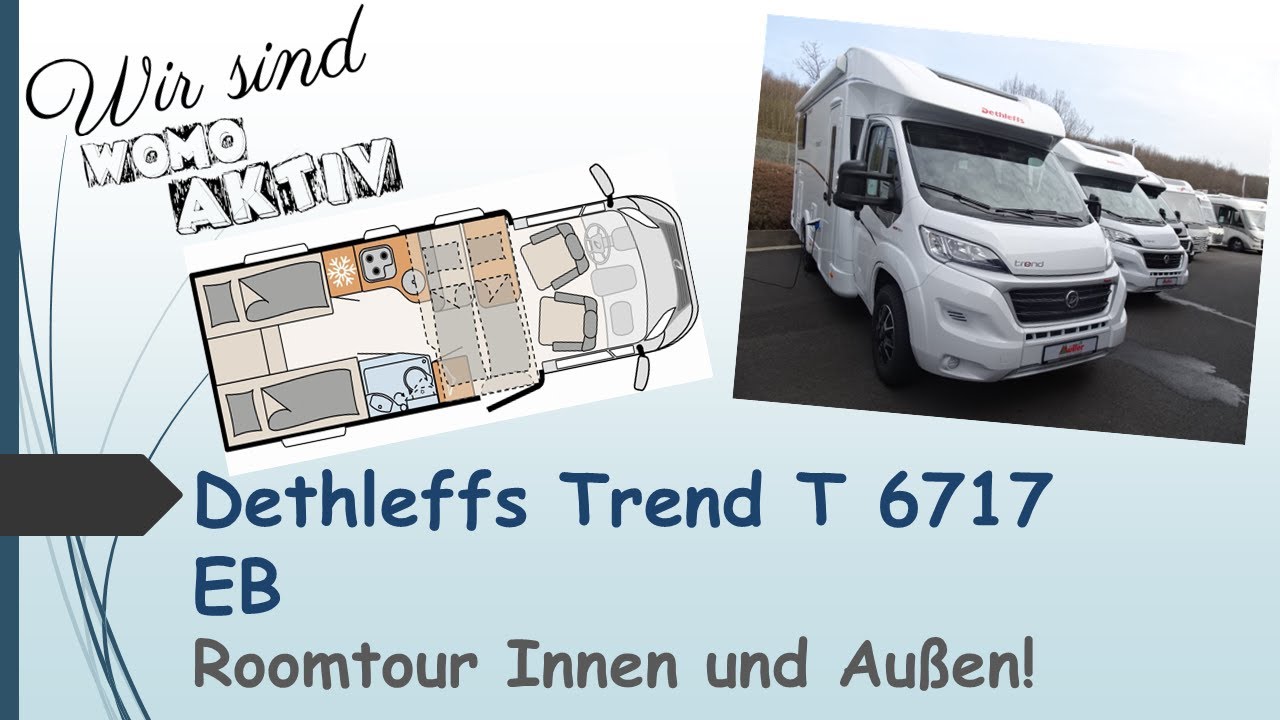 Dethleffs Trend T 6717 Roomtour  Wohnmobil #camper #campervan #camping #wohnmobil #womoaktiv