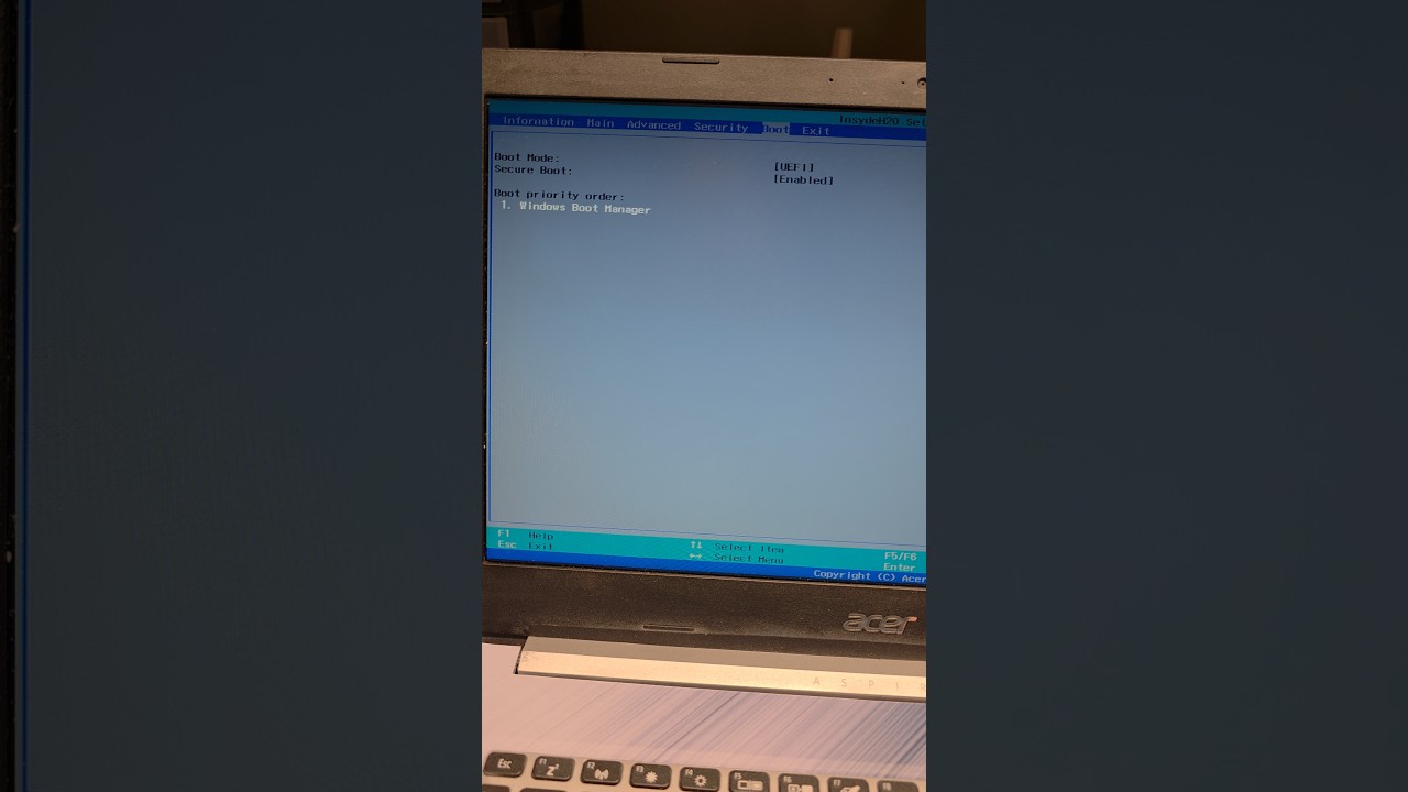 Secure Boot Mode Option Greyed Out Can't Change it How to Fix Repair Change Disable Enable It