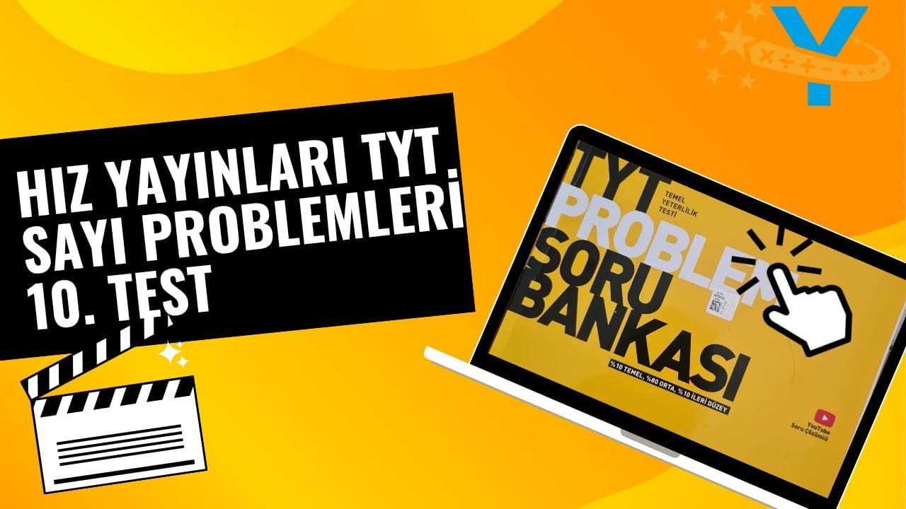 Hız Yayınları Problemler (Sayı Problemleri 10. Test)