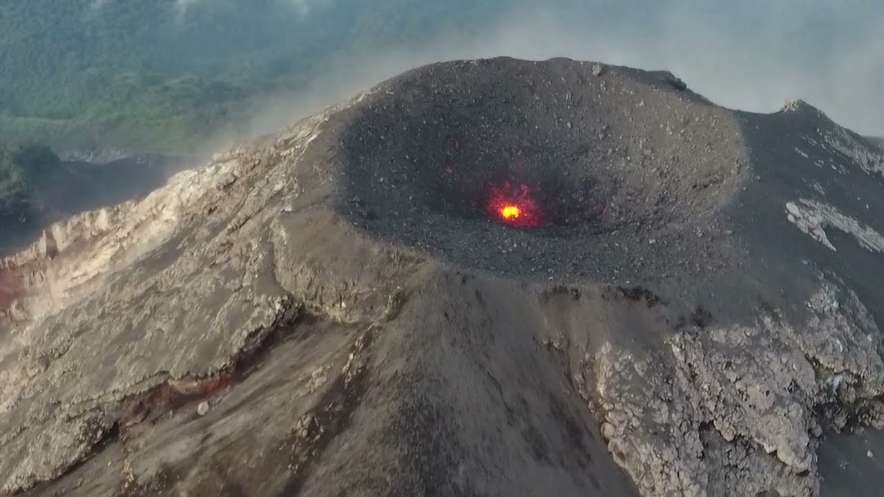 WHAT'S INSIDE VOLCANO FUEGO IN GUATEMALA!?
