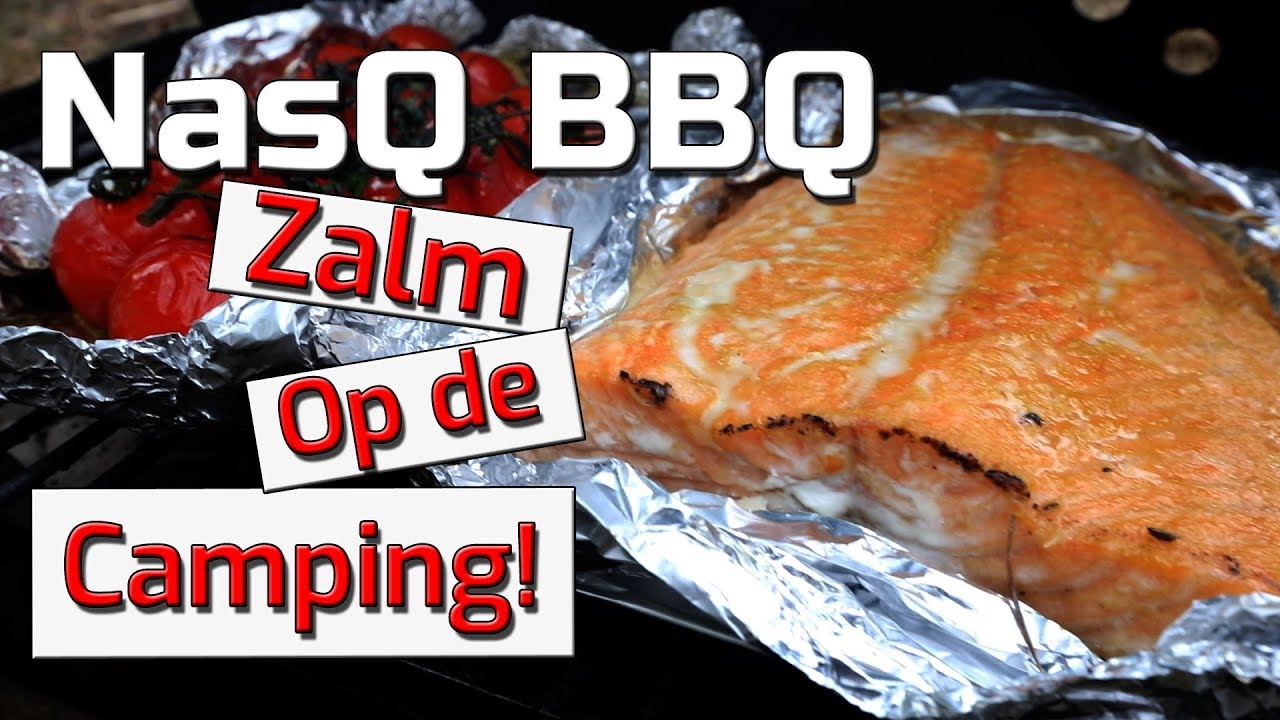 NasQ BBQ - Zalm van de WGA - BBQ op de camping