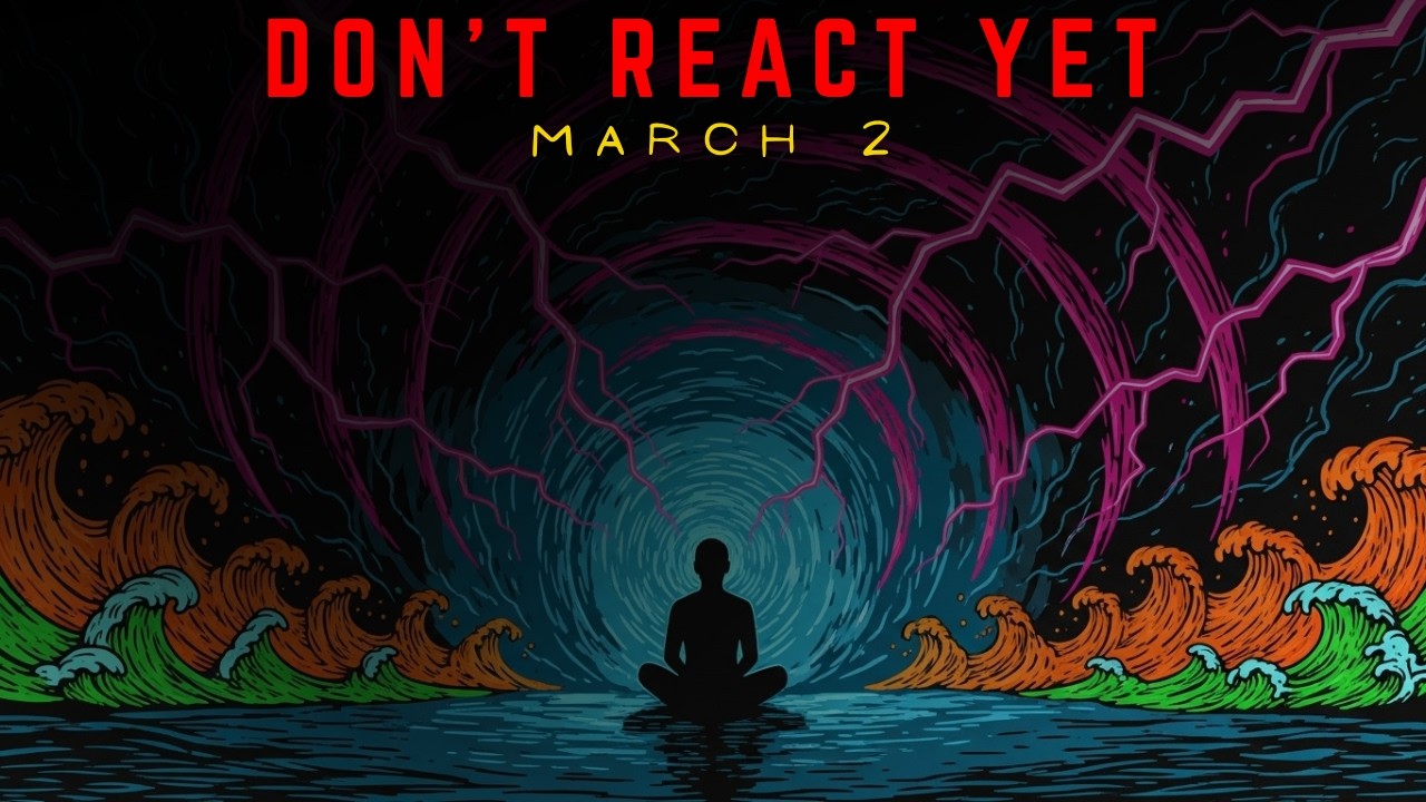 Before You React Today, Watch This