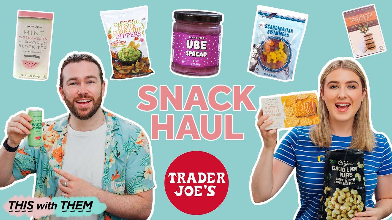*EPIC* Snack Haul from Trader Joe's 👅