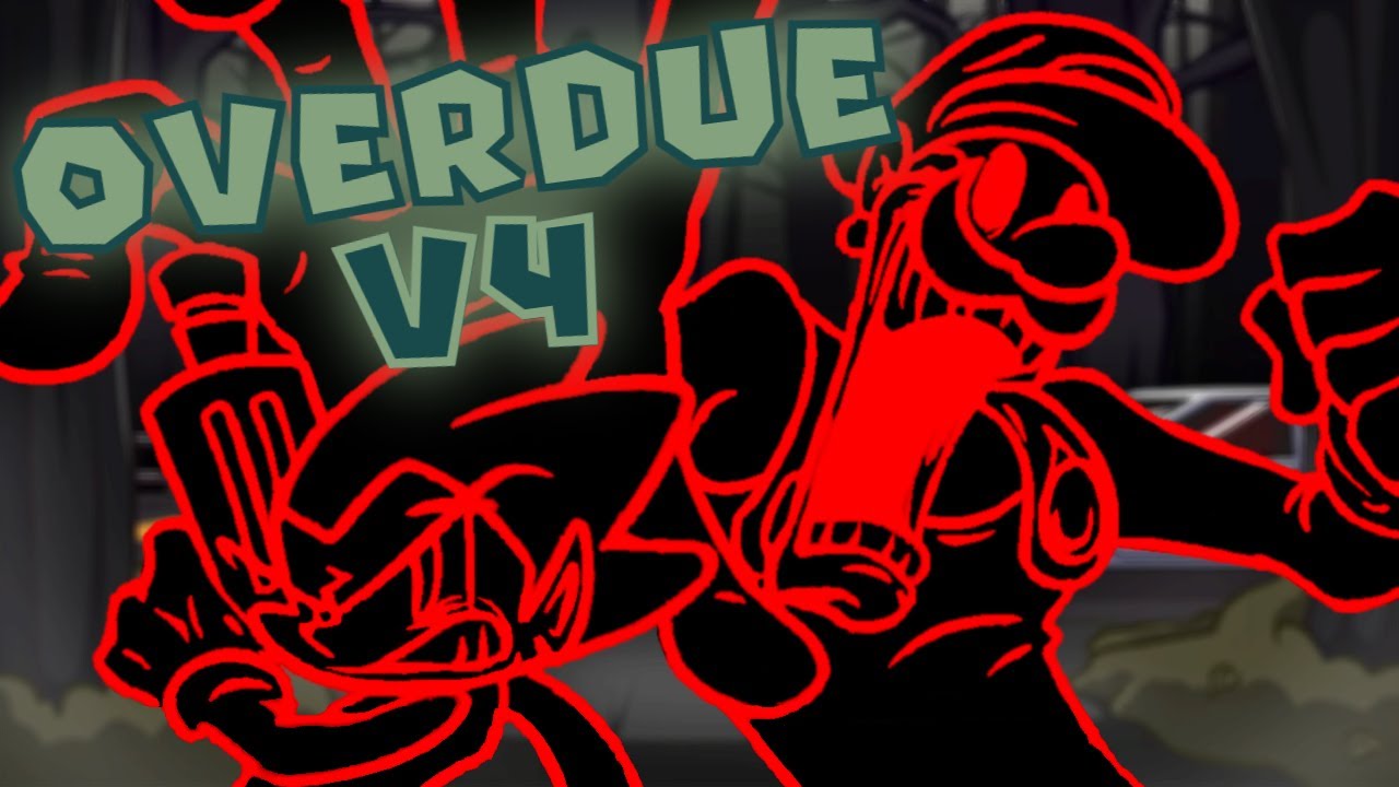 OVERDUE V4 TEASER PLAYABLE (High Effort) - FNF: Mario's Madness Deluxe