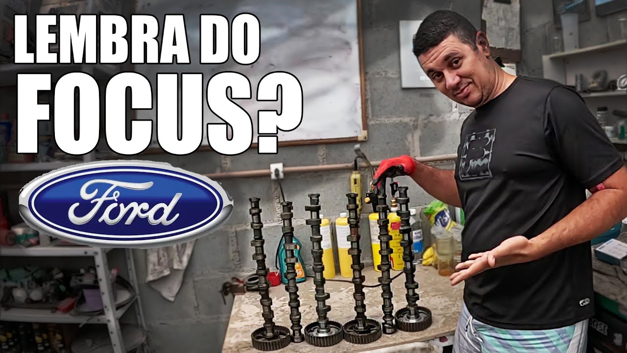 Além da LENDA - Comando de válvulas do FORD FOCUS é o MAIOR de todos ZETEC