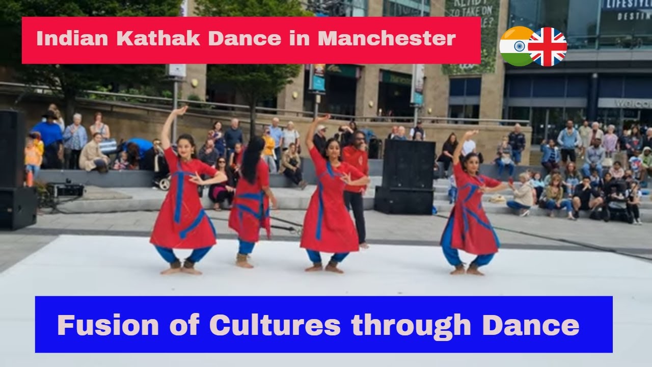Indian kathak Dance Performance at the Media City Manchester 