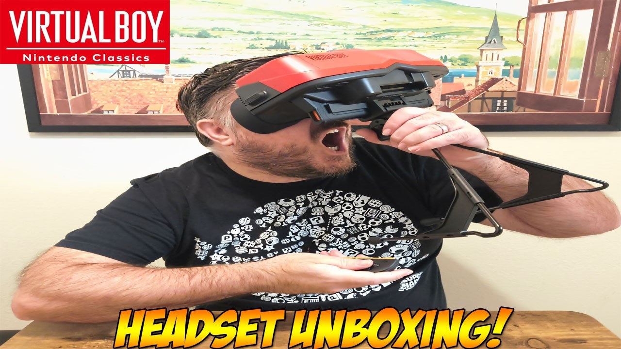 Virtual Boy NSO Headset Unboxing!