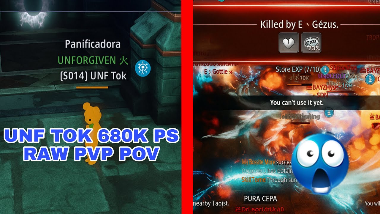 UNF TOK 680K PS (SORCERER RAW PVP POV) VS STRONG SD PLAYERS / VALLEY WAR - MIR4