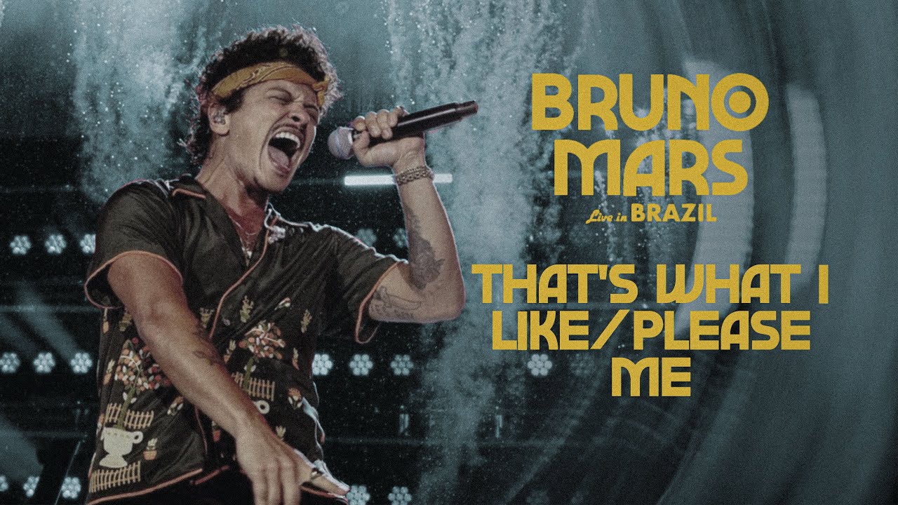 Bruno Mars - That's What I Like / Please Me | Live in Brazil 2024 (Studio Version)