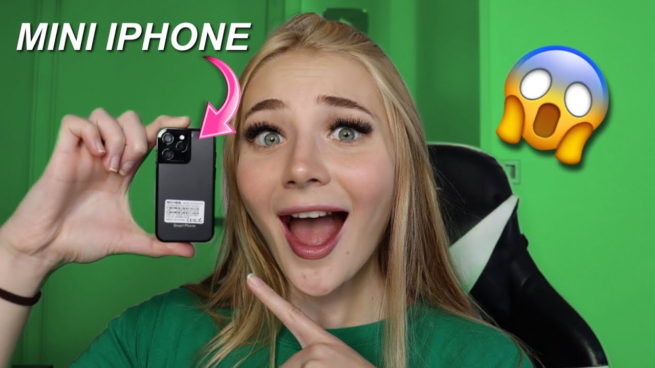 COMPREI O MINI IPHONE DA SHOPEE!