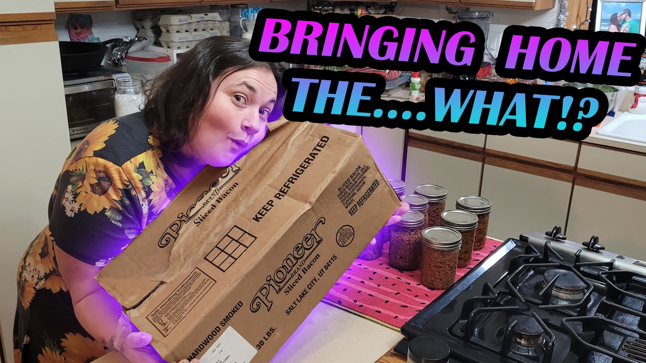 Food Bank Haul 2/8/22 - They Weren't Able to Portion THIS??