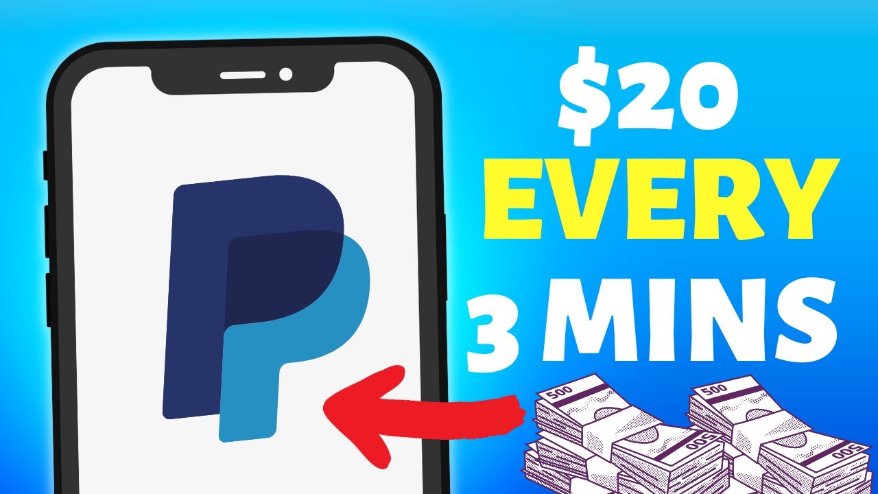 Make Money Online PayPal | Earn $20 Every 3 Minutes | Free PayPal Money 2023