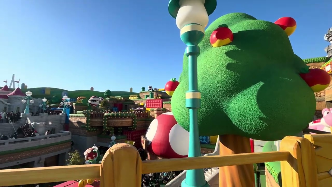 耀西冒險太可愛了啦🍄大阪環球影城必玩！Yoshi’s Adventure Is So Cute! USJ 2024.01.17