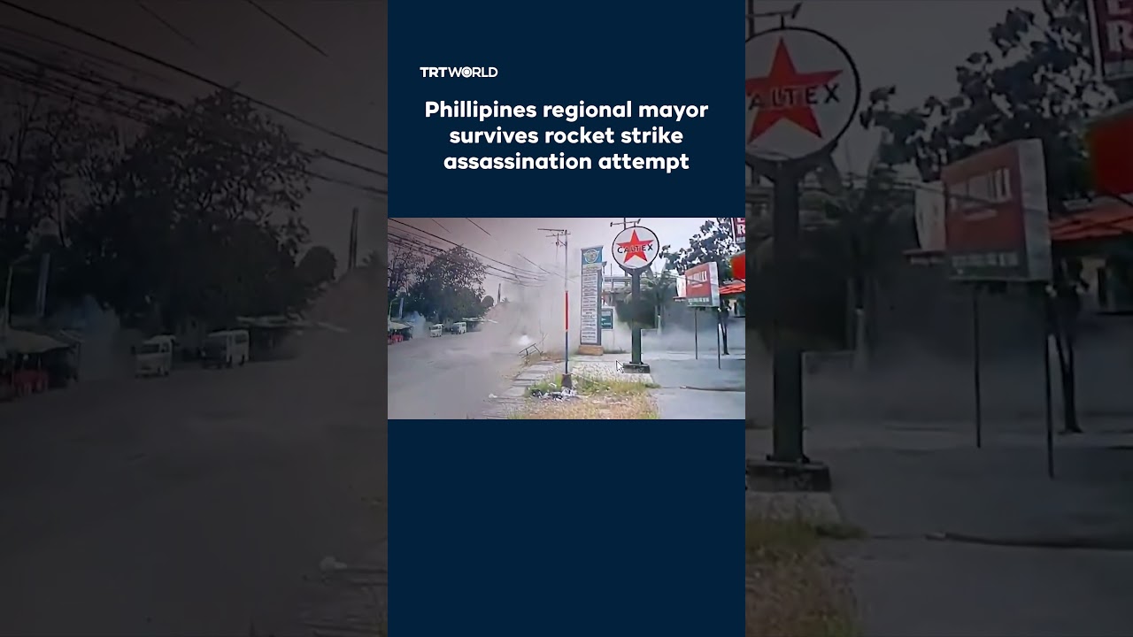 Phillipines regional mayor survives rocket strike assassination attempt