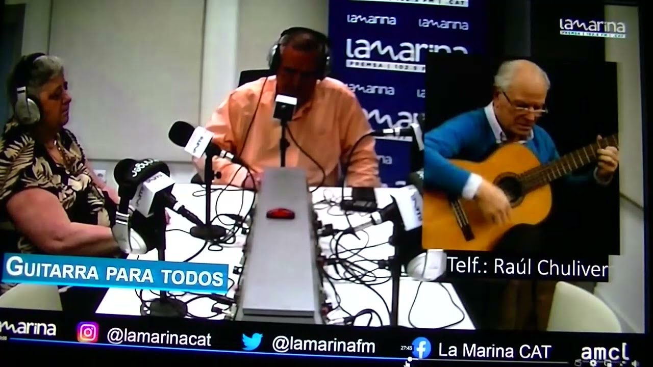 Programa GUITARRA PARA TODOS - RAUL CHULIVER