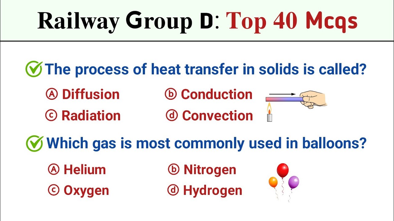 Railway group D GK GS | rrb group d gk questions and answers | rrb group d science mcq | rrb gk gs