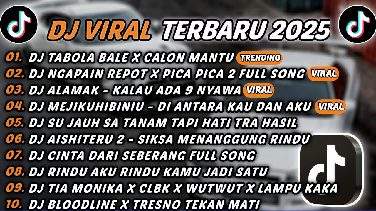 DJ TIKTOK TERBARU 2025 - DJ TABOLA BALE X CALON MANTU🎵DJ NGAPAIN REPOT X PICA PICA 2🎵