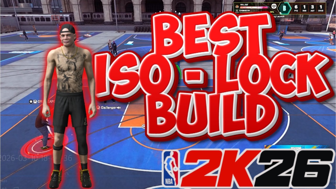 BEST ISO LOCK GUARD BUILD NBA2K26!!!