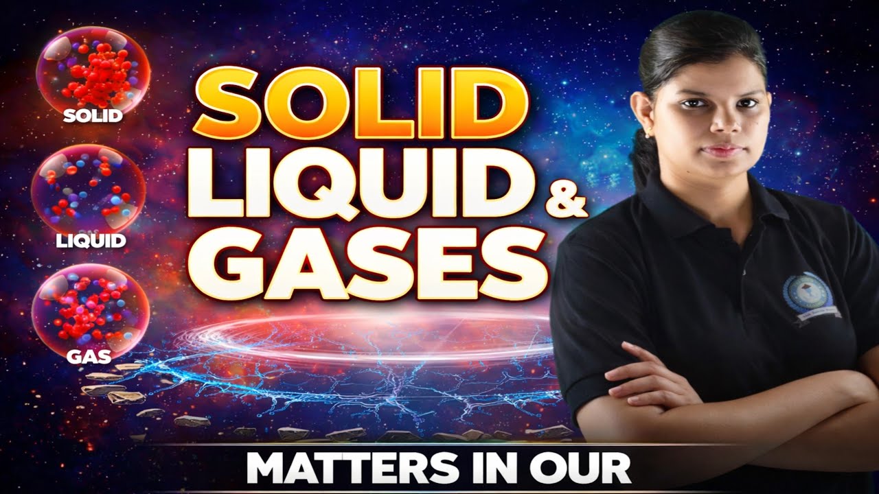 Solid, Liquid And Gases