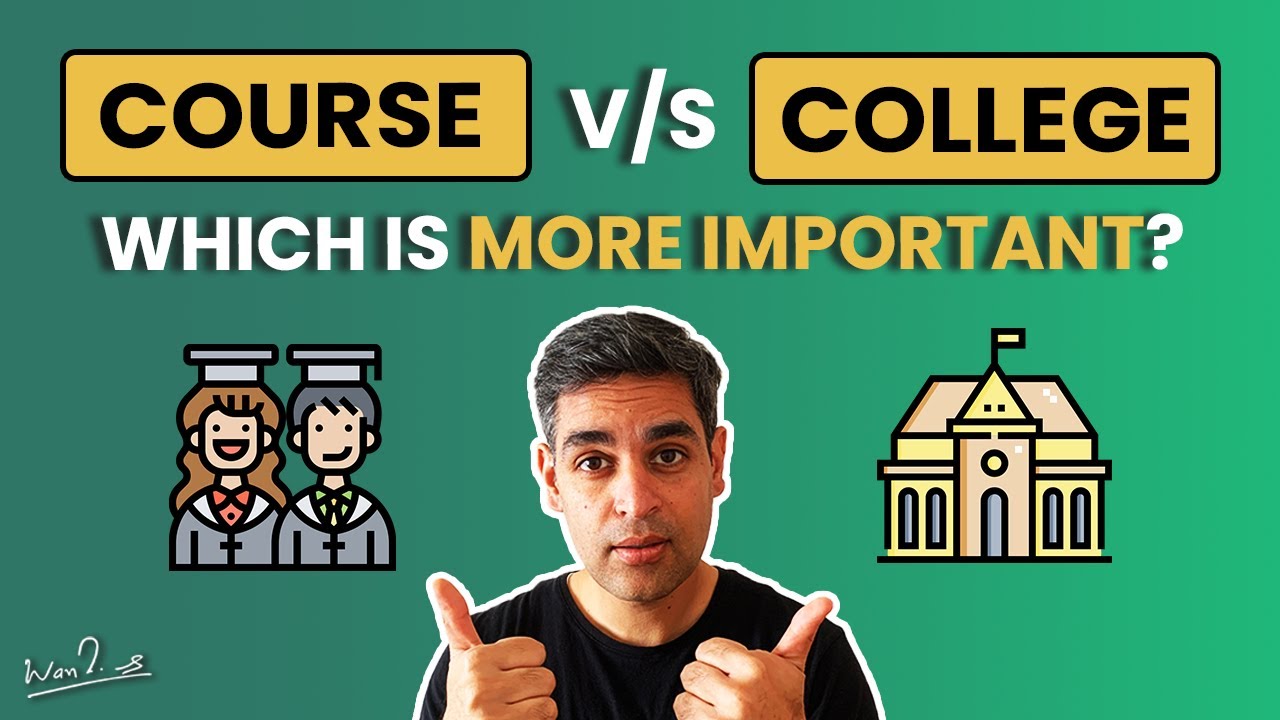 Choose college or course? | Ankur Warikoo | Delhi University college vs branch