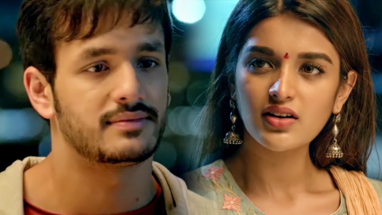 अखिल अक्किनेनी से निधि अग्रवाल उनकी एक्स गर्लफ्रेंड के बारे में बात कर रही है l Mr Majnu Best Scene