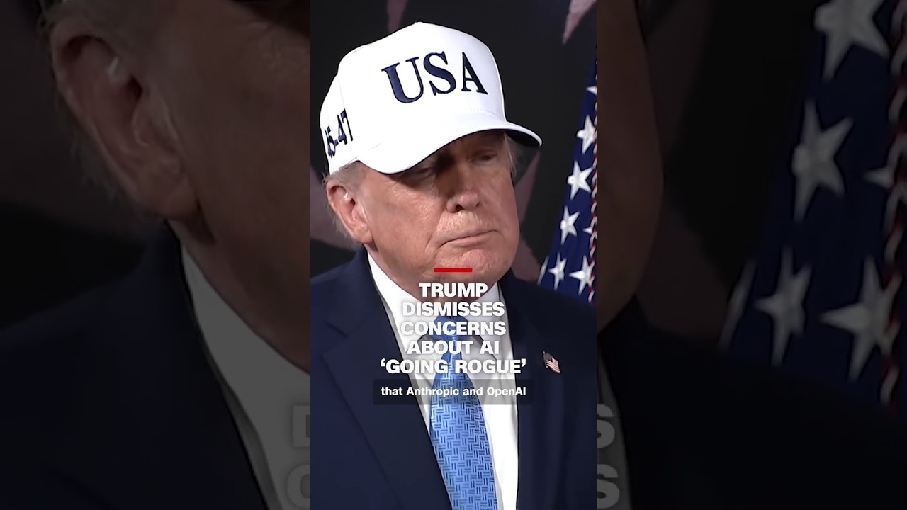Trump dismisses concerns about AI &lsquo;going rogue&rsquo;