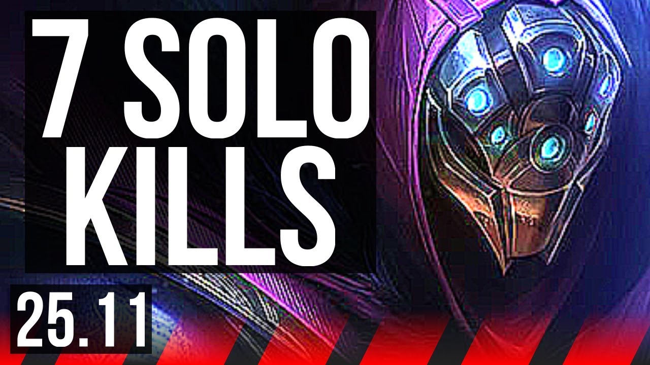 JAX vs TRYNDAMERE (TOP) | 7 solo kills, Legendary | KR Master | 25.11