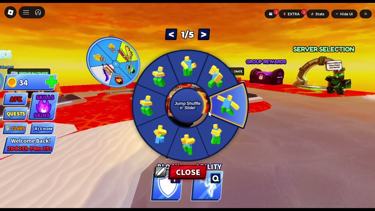 First time playing blade ball in 2026