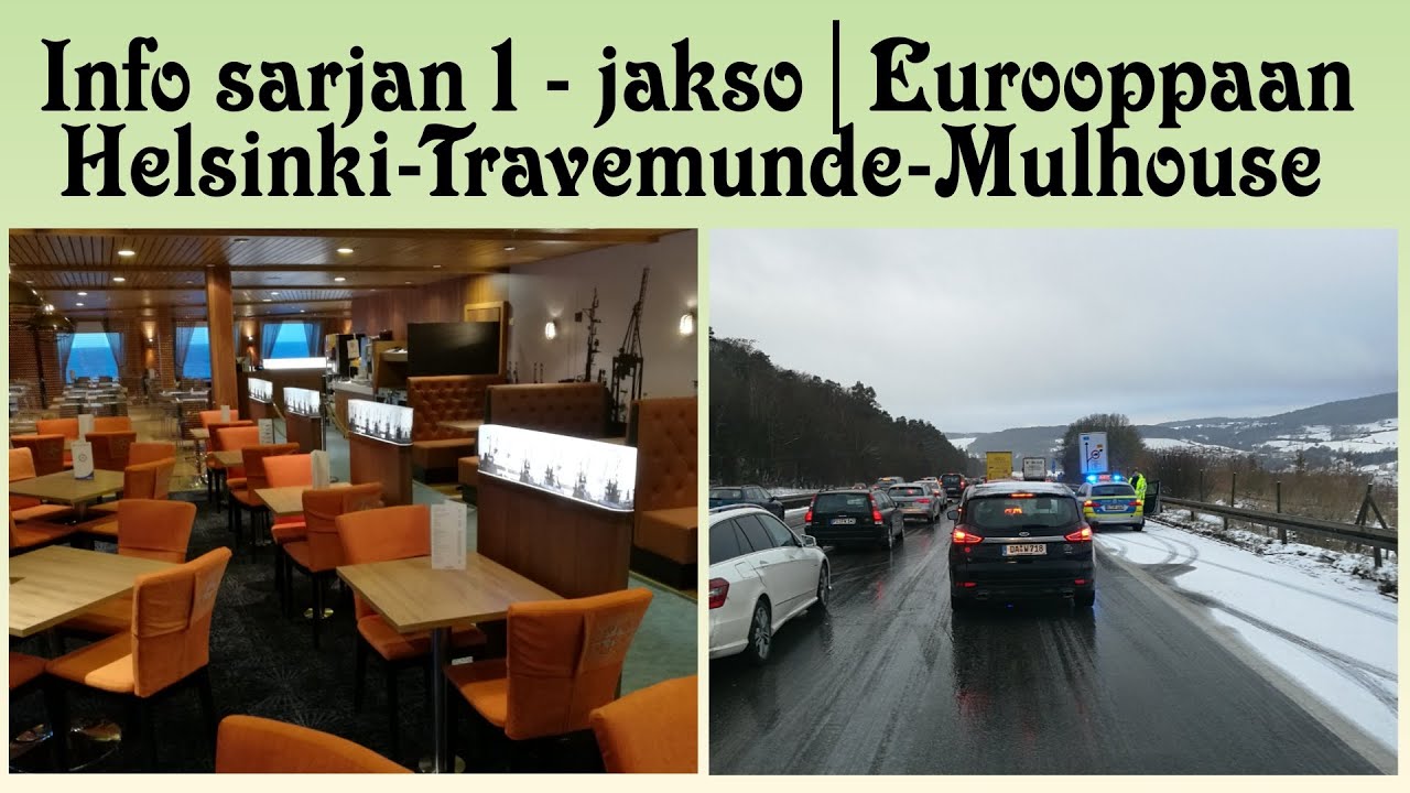 Hiukan infoa matkatessa matkailuautolla Euroopassa.