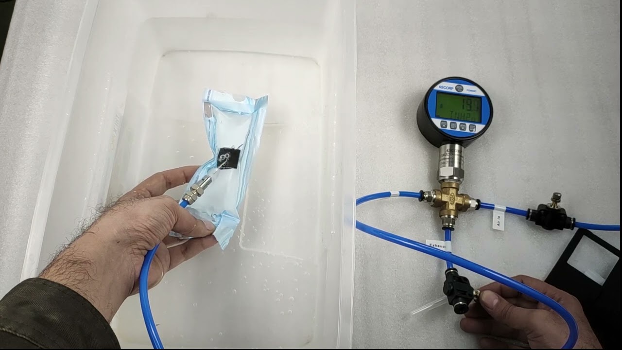 Medical Package Leak Burst Test ASTM F2096 (Gross Leak) and Burst Test - Economy Version by Packtest