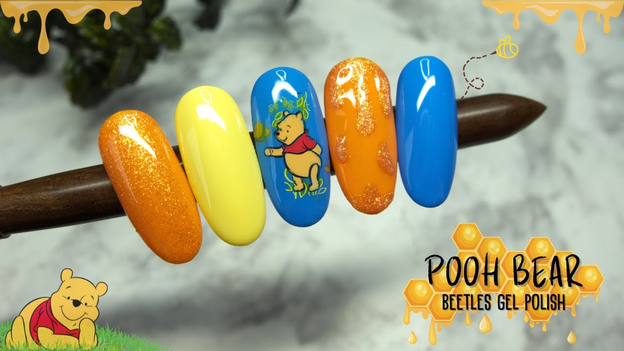 Pooh Bear || Beetles Unicorn Gel Polish Set
