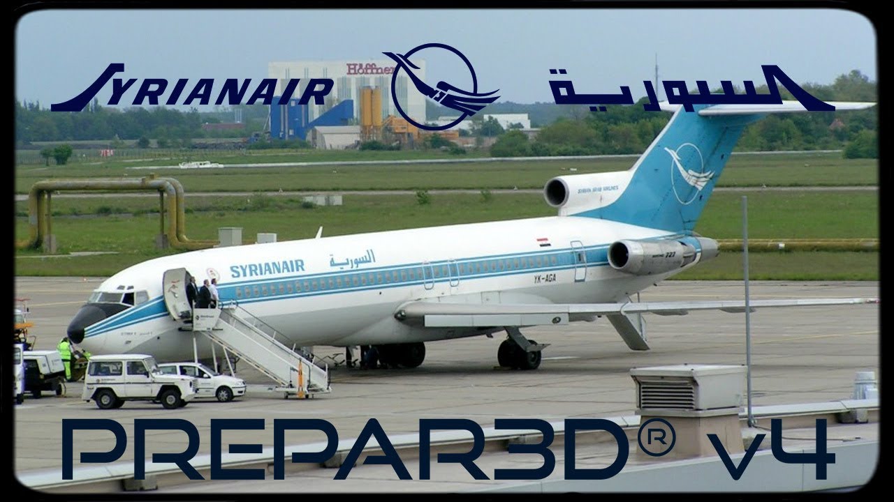 PREPAR 3D ( P3D 4.1 ) ! Damascus ! Take Off ! Syrian Airlines to Tehran !
