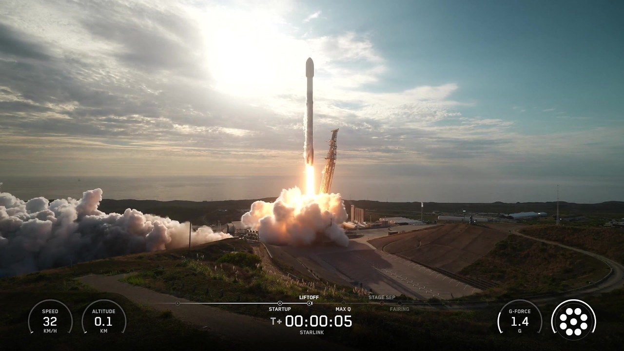 SpaceX запустила и вывела на орбиту 27 спутников Starlink, успешная посадка