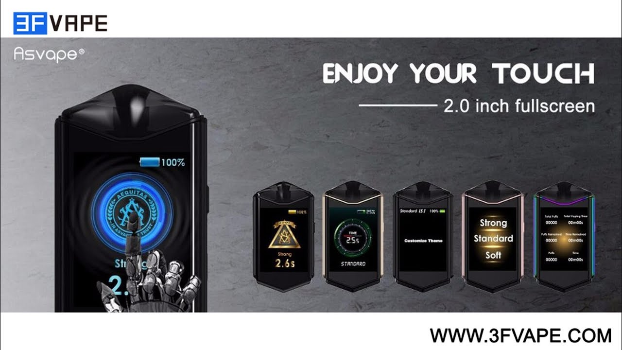Asvape Touch 12W 500mAh Pod System