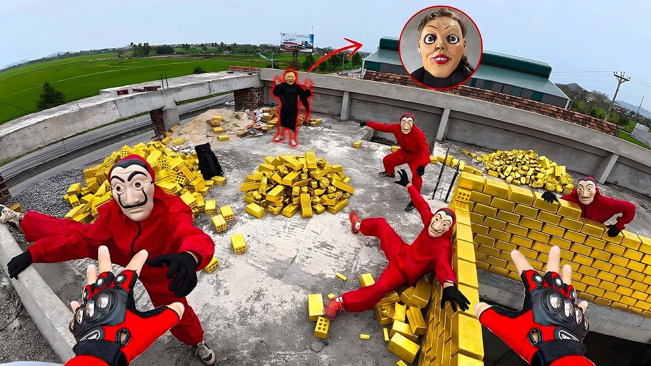 RUN NOW! Annabelle Found Us After the Heist 💰🚨 | Intense POV Chase