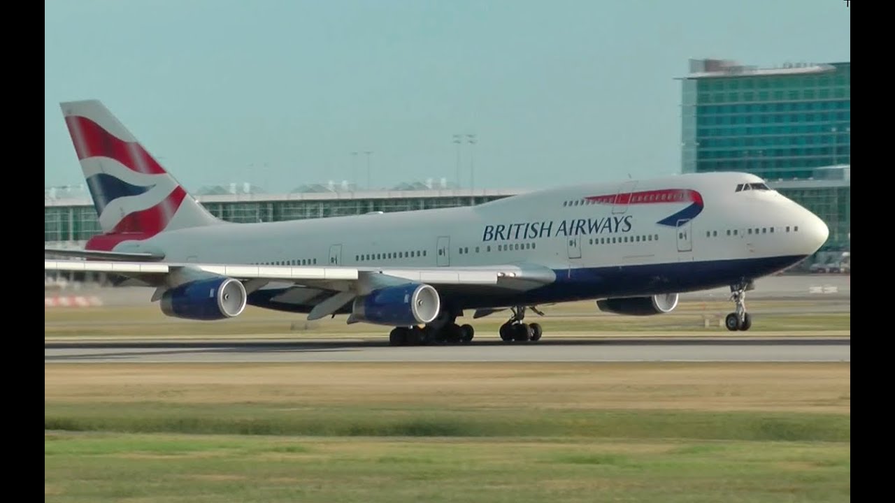 British Airways Boeing 747-400 Combo at YVR