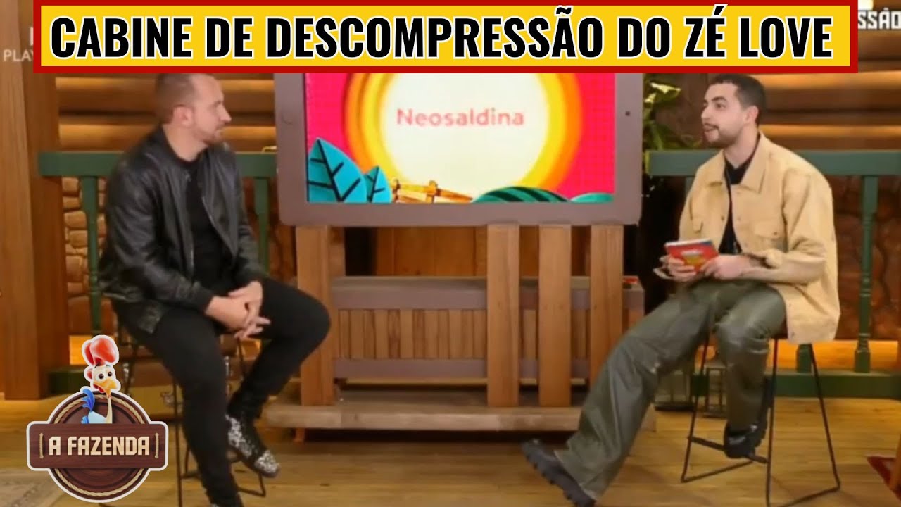 A FAZENDA 2024: CABINE DE DESCOMPRESSÃO COM O ZE LOVE; NOVO REALITY SHOW - GLOBBOPLAY HOJE