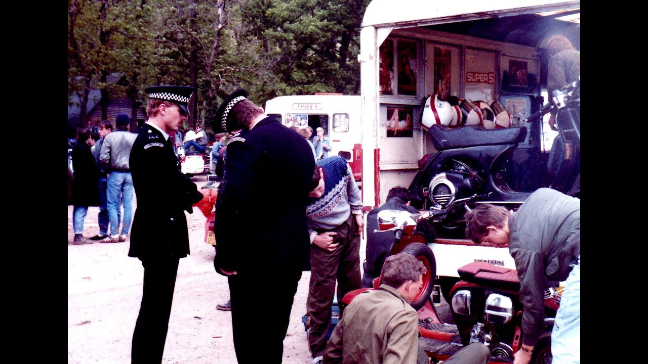 Donington DISC Scooter Rally 1985